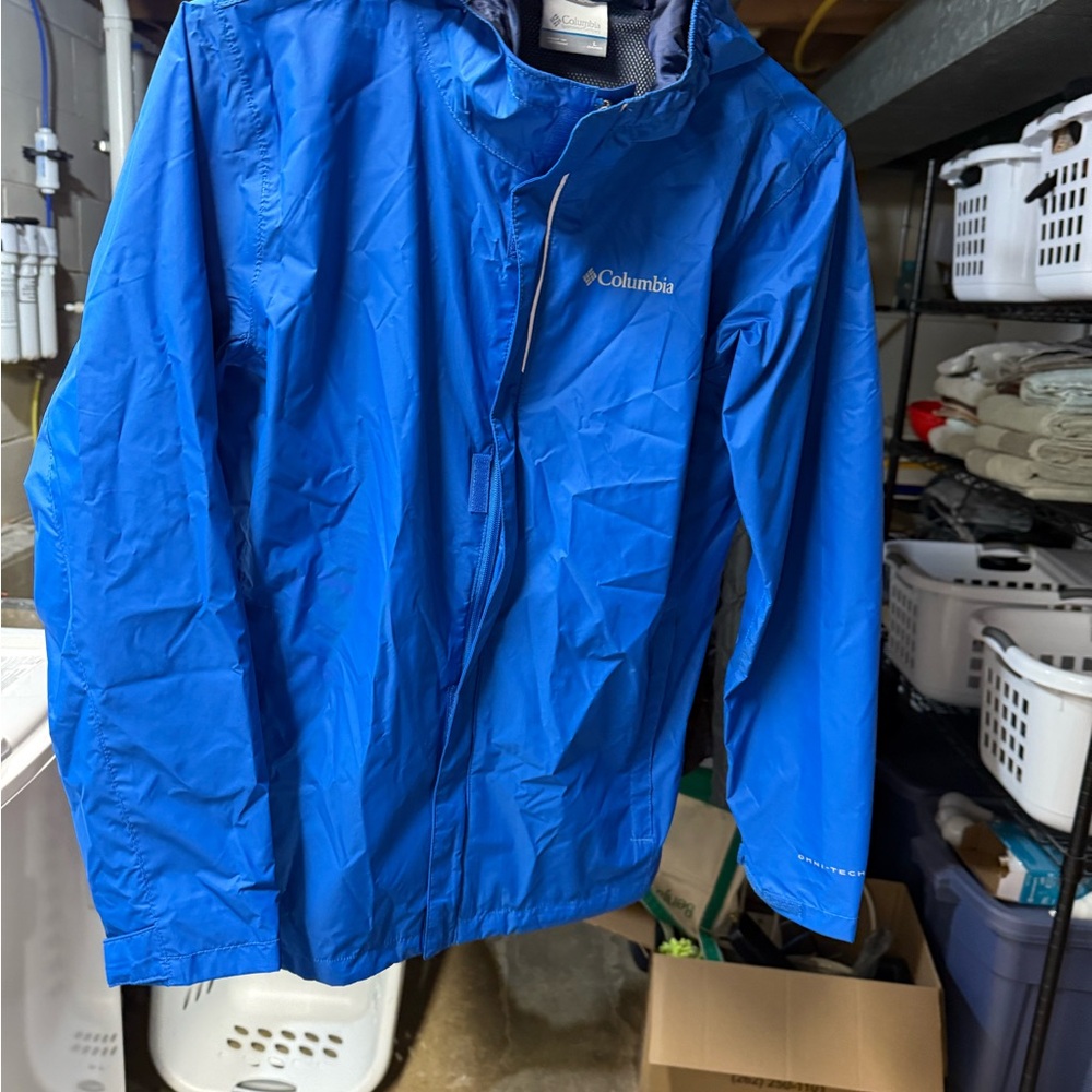 Columbia Vibrant Blue Outdoor Jacket